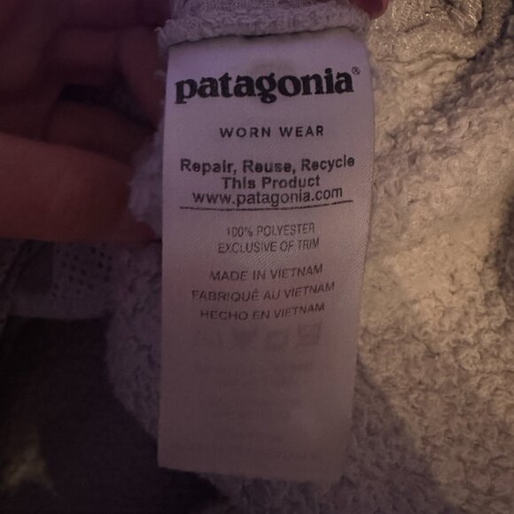 Patagonia Los Gatos Quarter Zip Fleece Pullover Big Kid Sweater size 14 - Picture 6 of 8